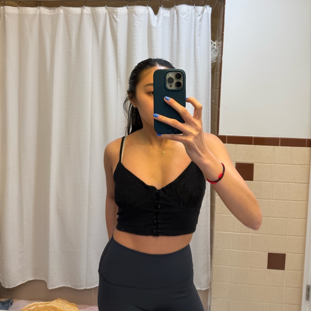 forever 21 black tank